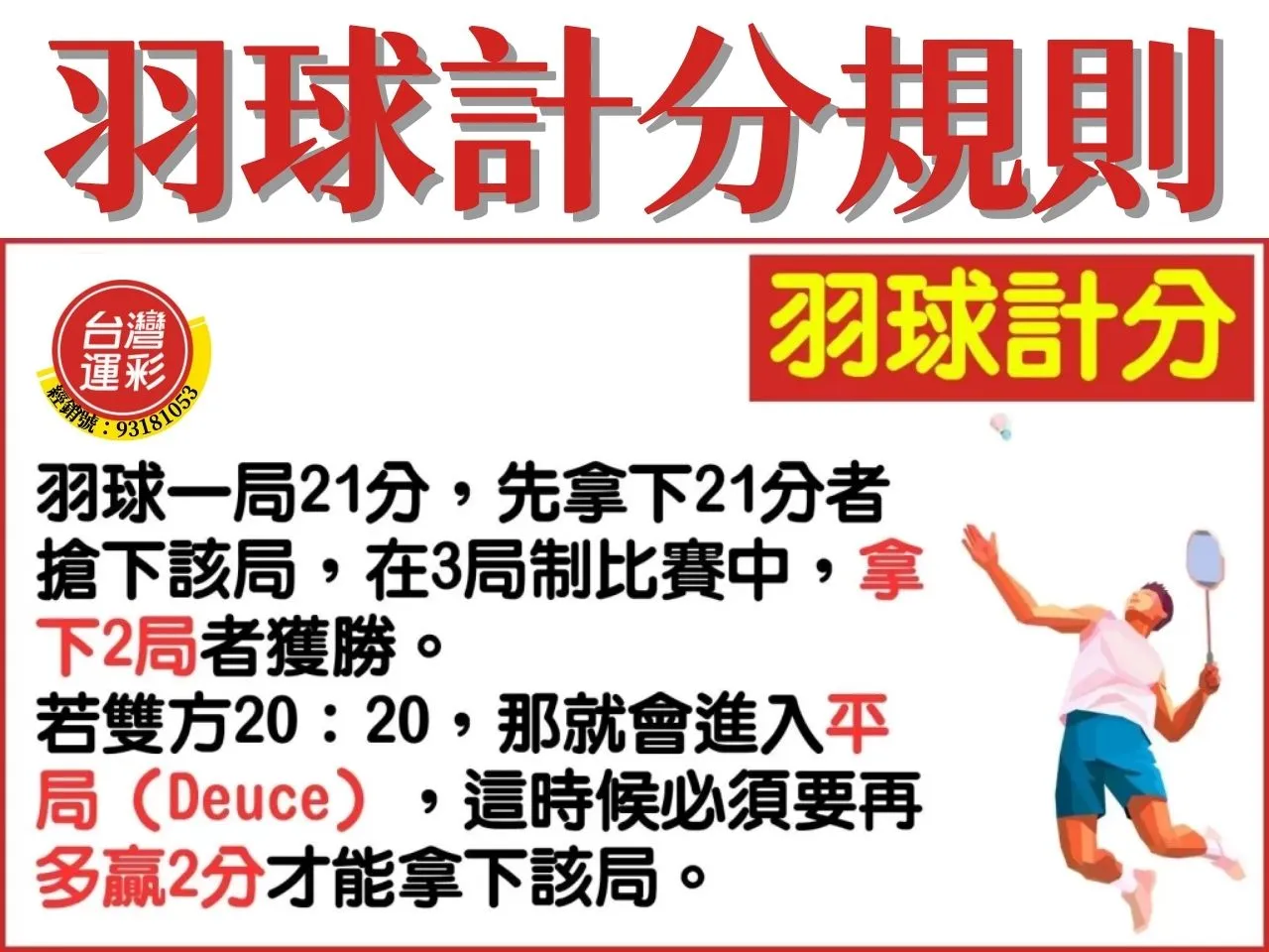 羽球規則