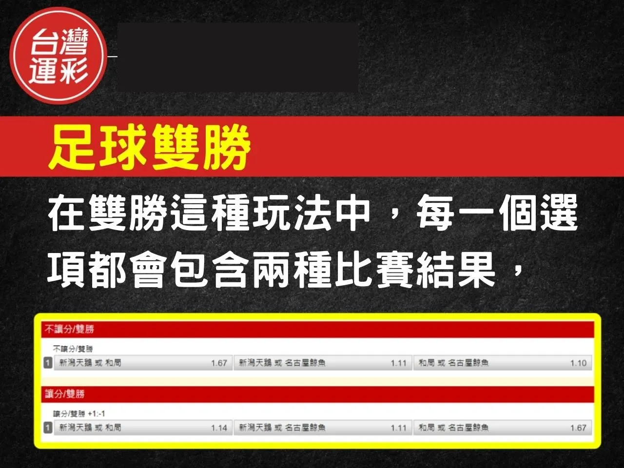 足球運彩玩法