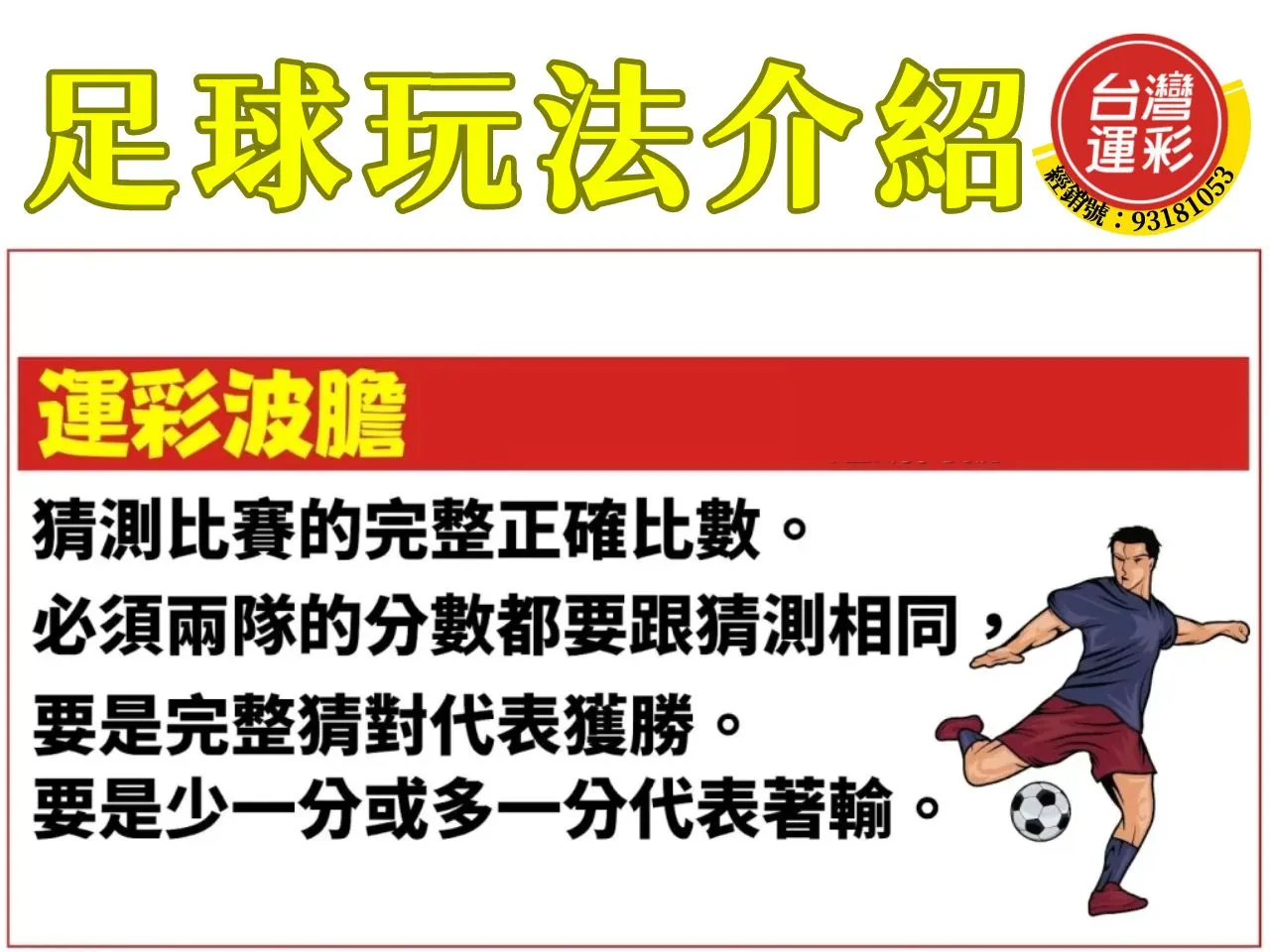 足球正確比數
