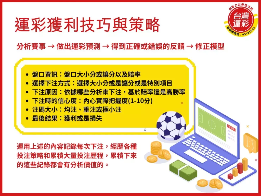 運彩獲利 運彩獲利技巧 運彩投注 運彩預測 運彩經銷商
